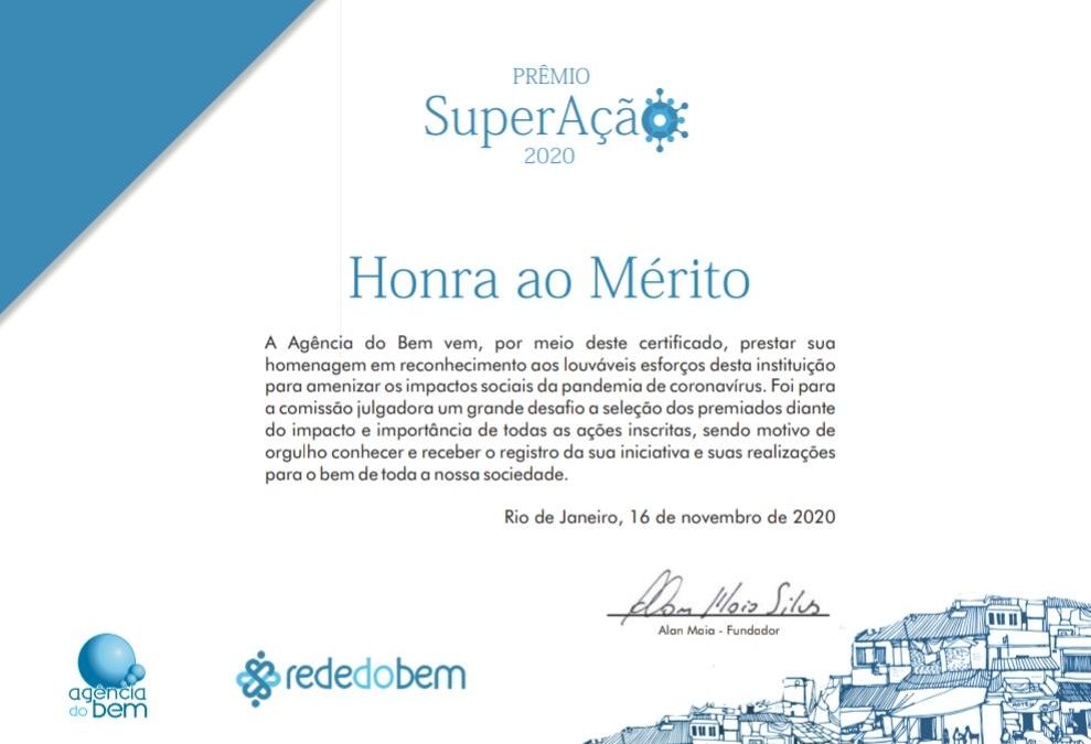 SuperAção 2020 Award